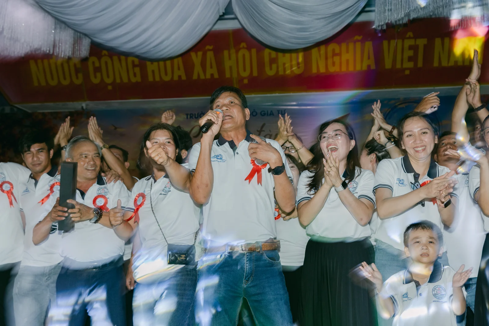Ảnh lễ kỷ niệm 20 năm THPT Ngô Gia Tự, chụp ngày 08/08/2026