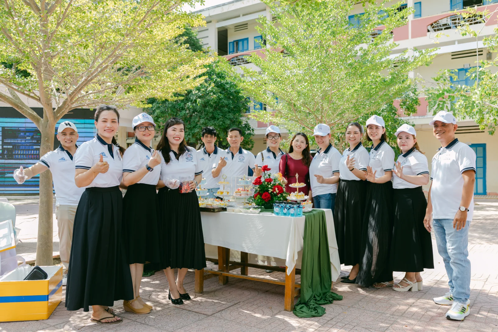 Ảnh lễ kỷ niệm 20 năm THPT Ngô Gia Tự, chụp ngày 08/08/2026