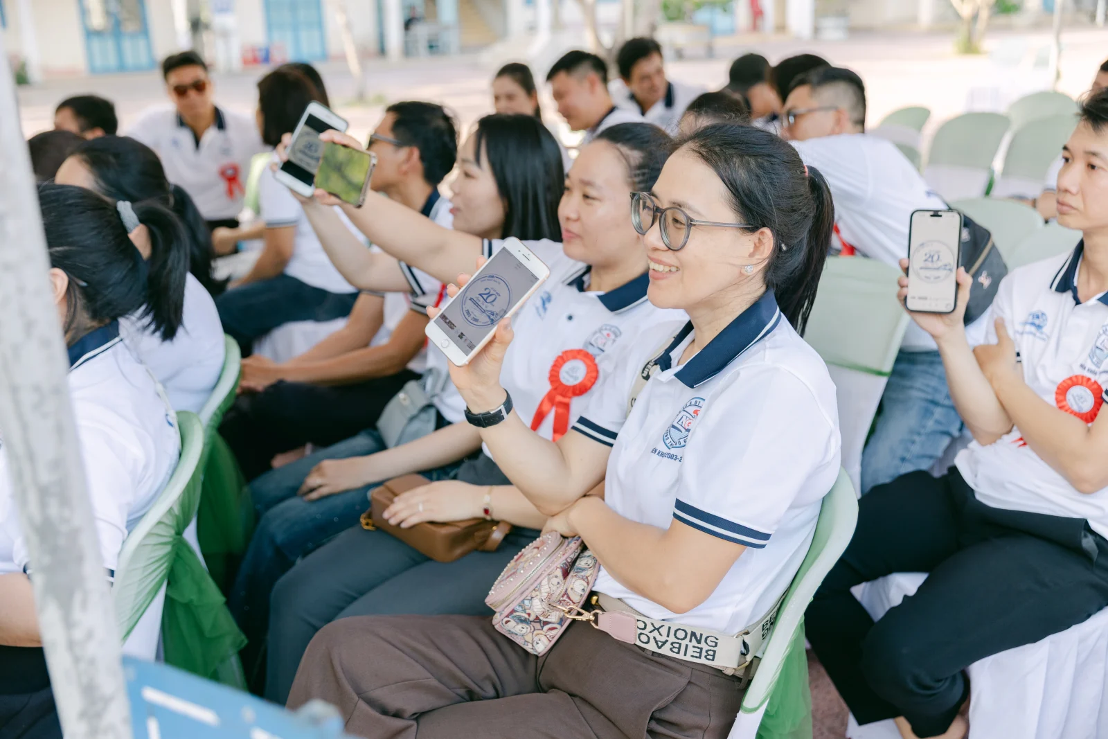 Ảnh lễ kỷ niệm 20 năm THPT Ngô Gia Tự, chụp ngày 08/08/2026
