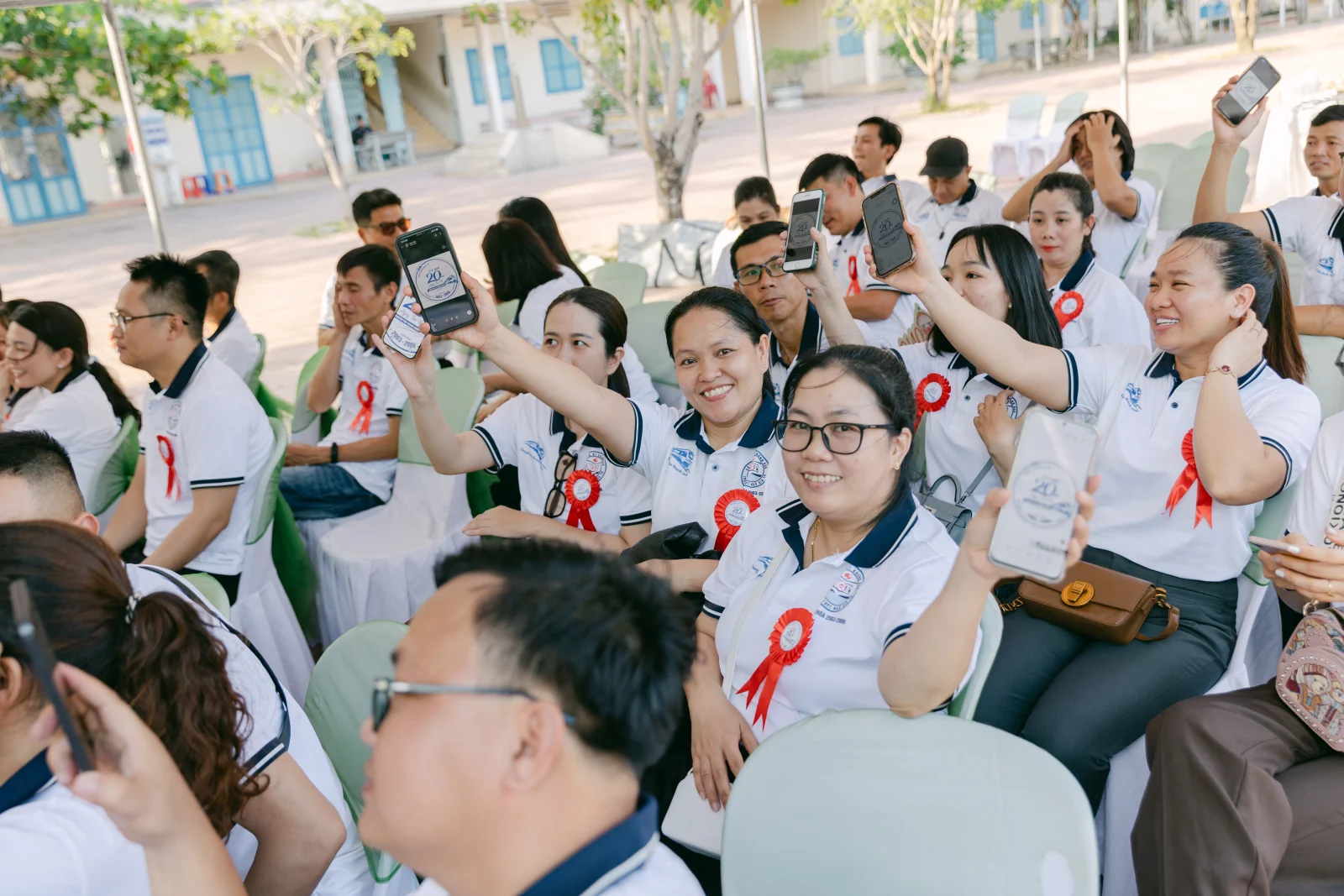 Ảnh lễ kỷ niệm 20 năm THPT Ngô Gia Tự, chụp ngày 08/08/2026