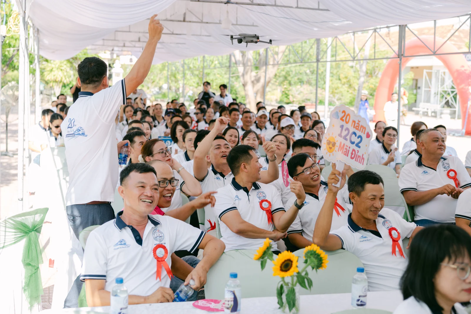 Ảnh lễ kỷ niệm 20 năm THPT Ngô Gia Tự, chụp ngày 08/08/2026