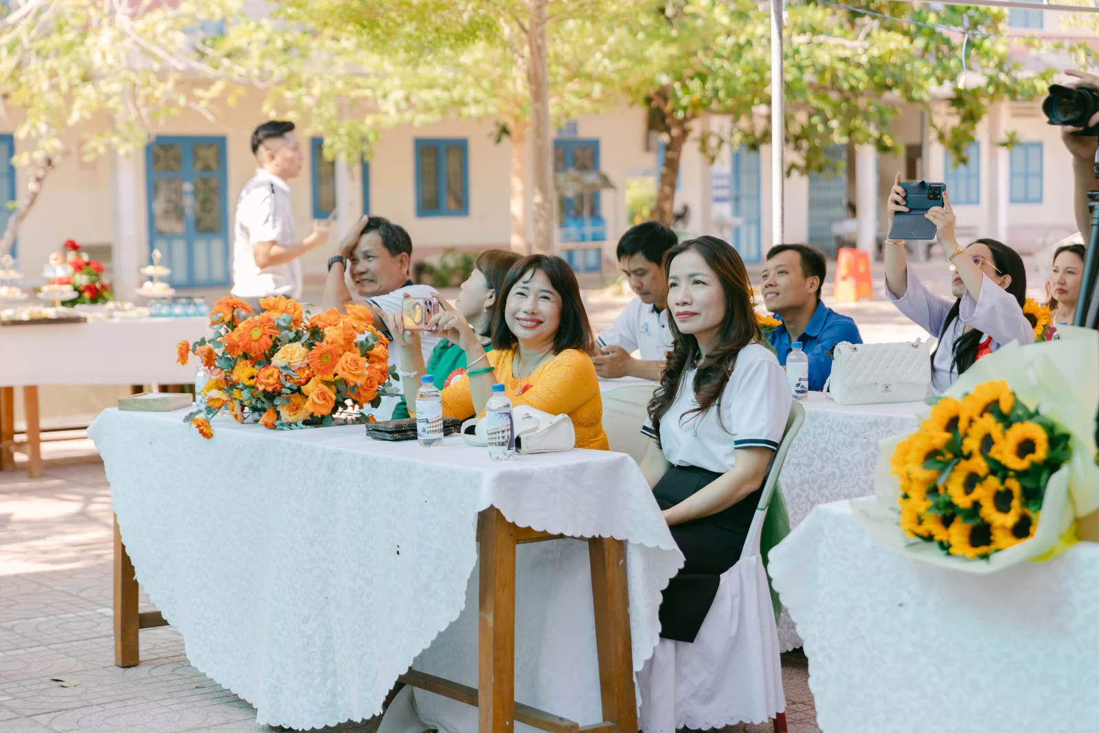 Ảnh lễ kỷ niệm 20 năm THPT Ngô Gia Tự, chụp ngày 08/08/2026