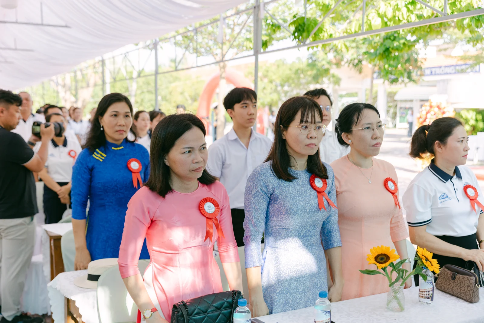 Ảnh lễ kỷ niệm 20 năm THPT Ngô Gia Tự, chụp ngày 08/08/2026