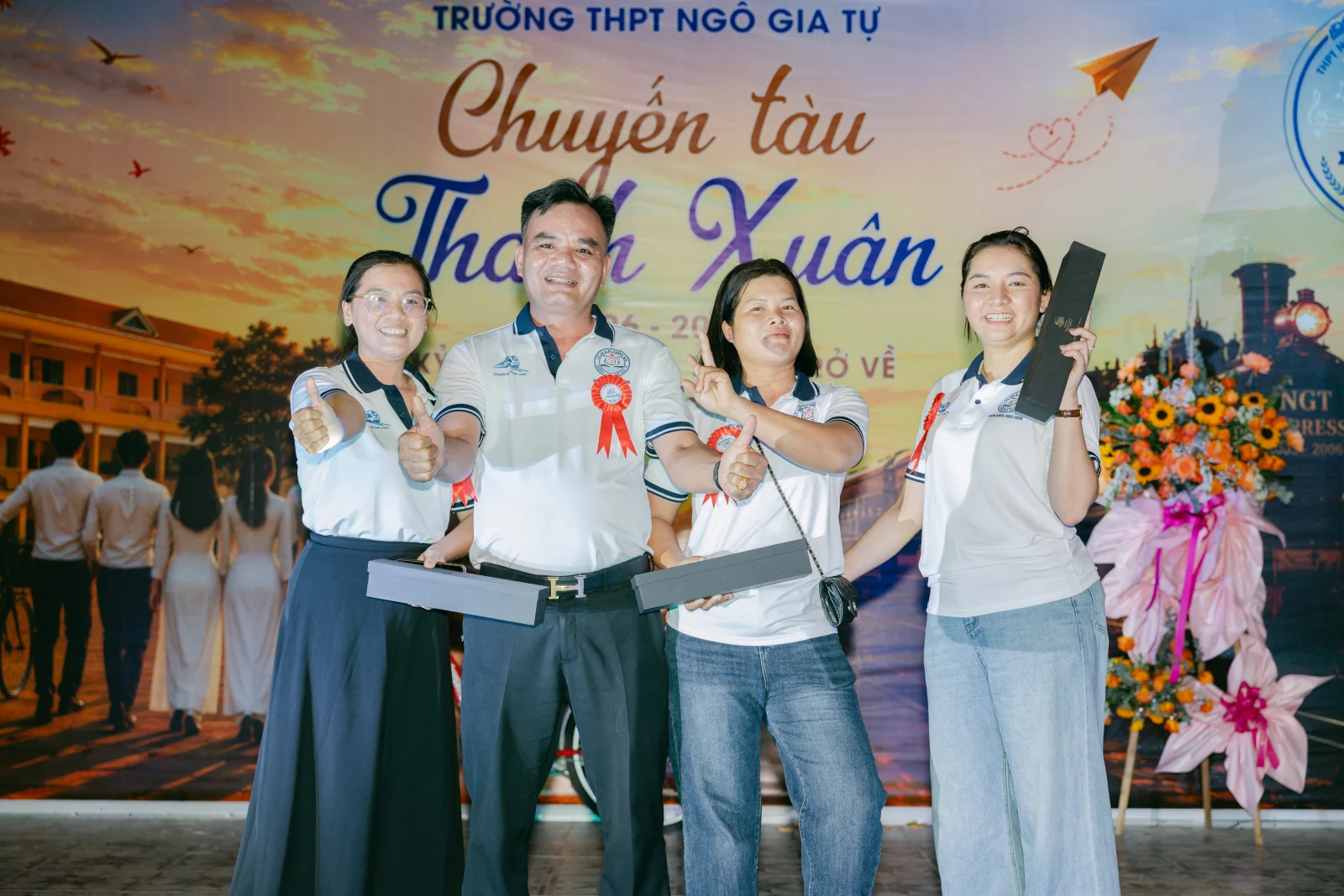 Ảnh lễ kỷ niệm 20 năm THPT Ngô Gia Tự, chụp ngày 08/08/2026