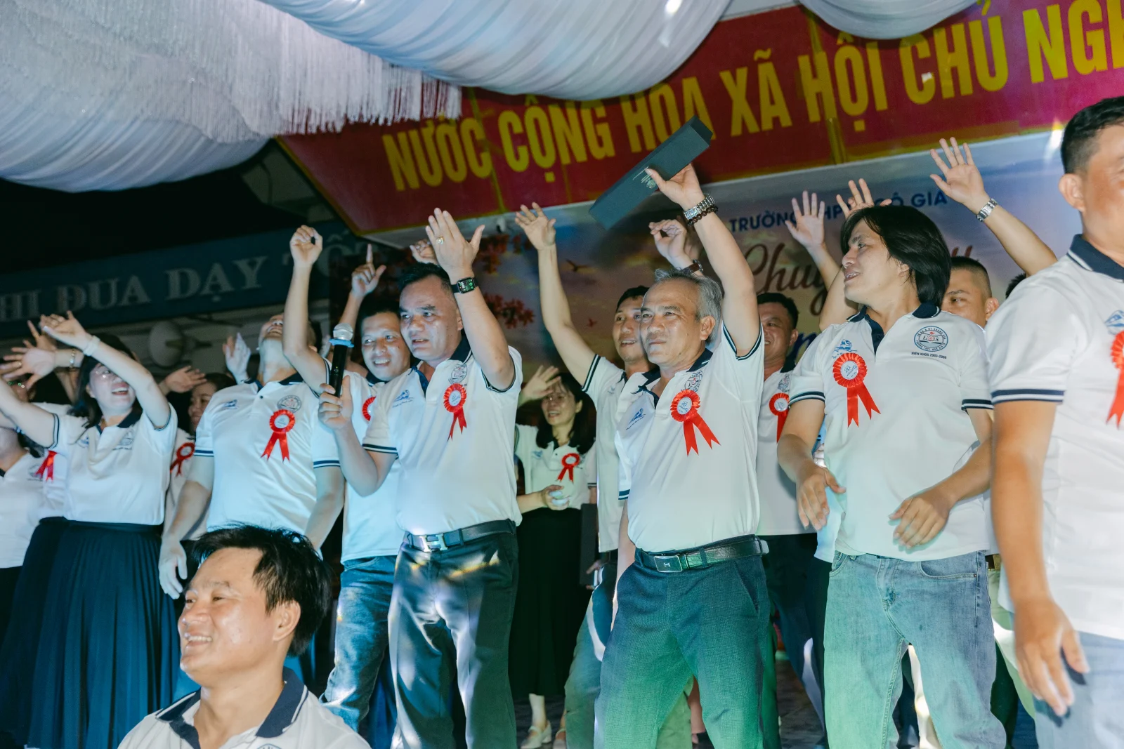 Ảnh lễ kỷ niệm 20 năm THPT Ngô Gia Tự, chụp ngày 08/08/2026