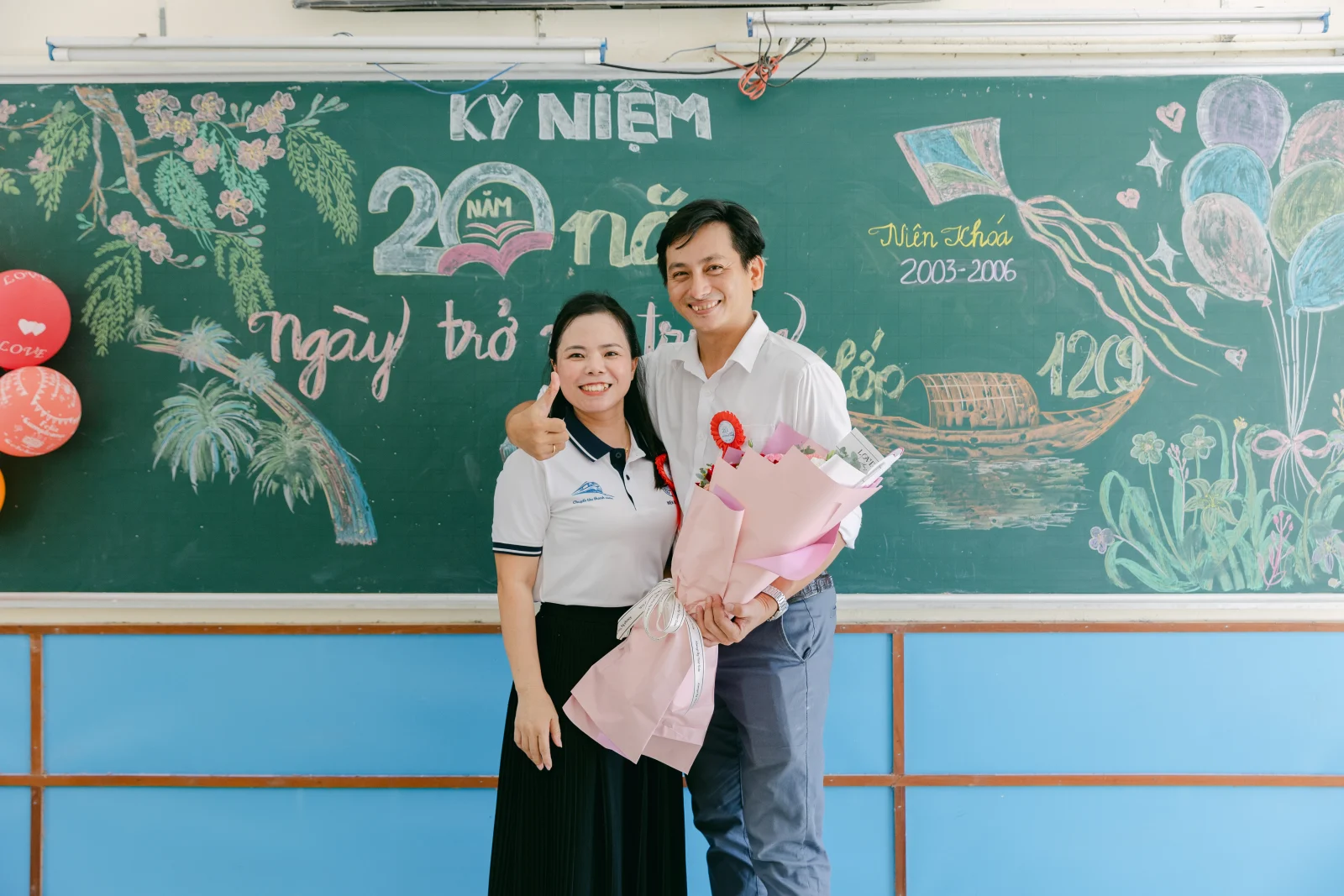 Ảnh lễ kỷ niệm 20 năm THPT Ngô Gia Tự, chụp ngày 08/08/2026