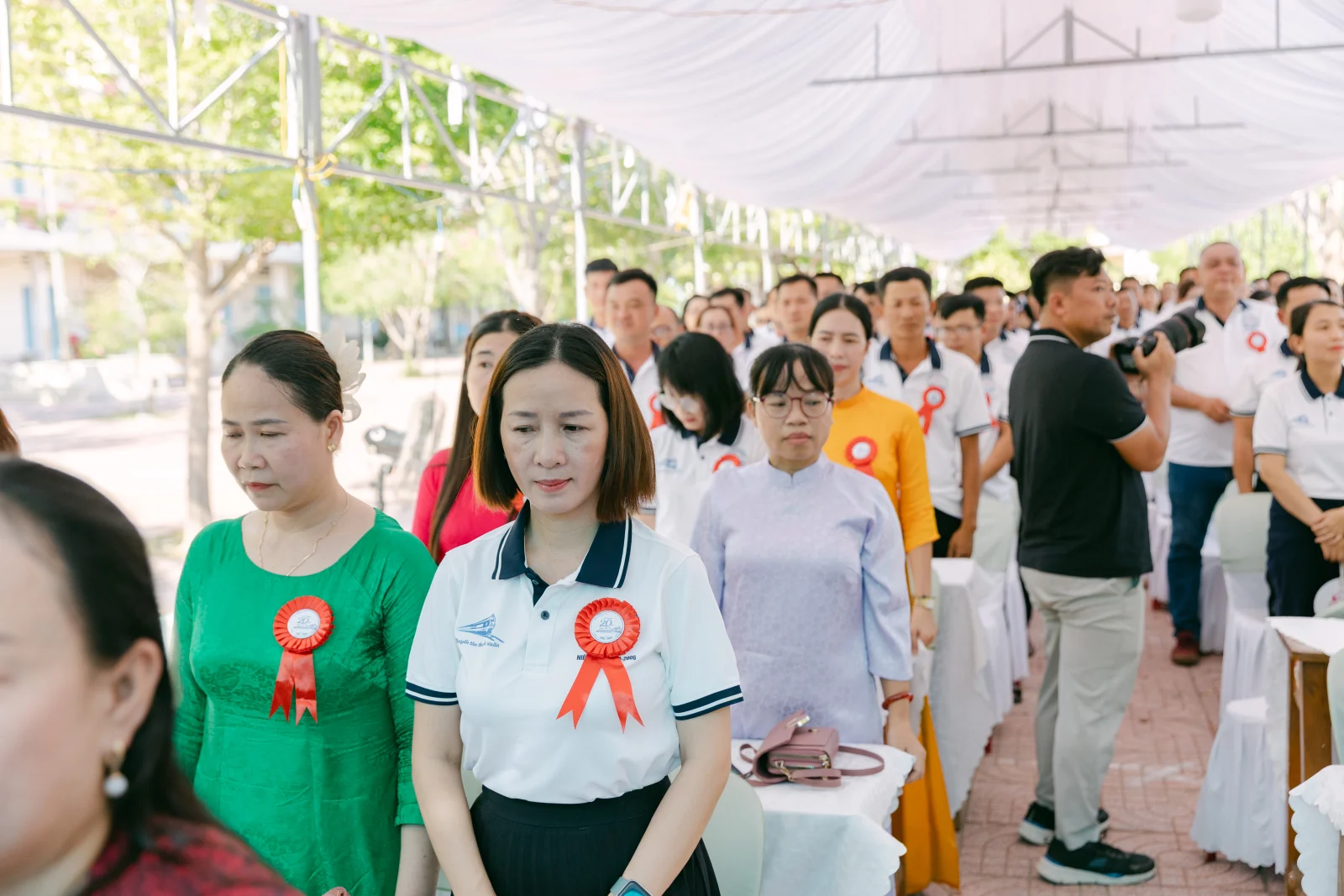 Ảnh lễ kỷ niệm 20 năm THPT Ngô Gia Tự, chụp ngày 08/08/2026