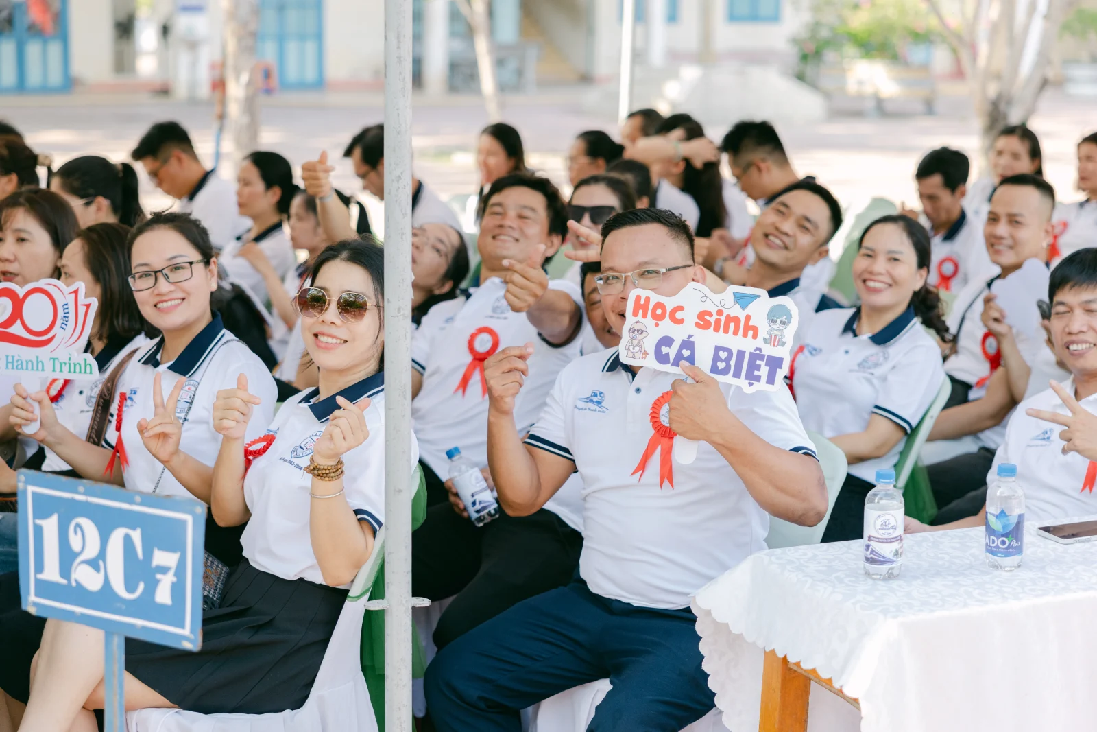 Ảnh lễ kỷ niệm 20 năm THPT Ngô Gia Tự, chụp ngày 08/08/2026