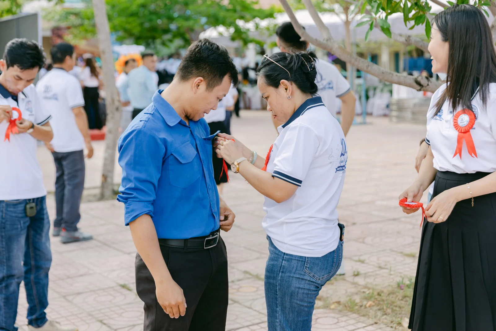Ảnh lễ kỷ niệm 20 năm THPT Ngô Gia Tự, chụp ngày 08/08/2026