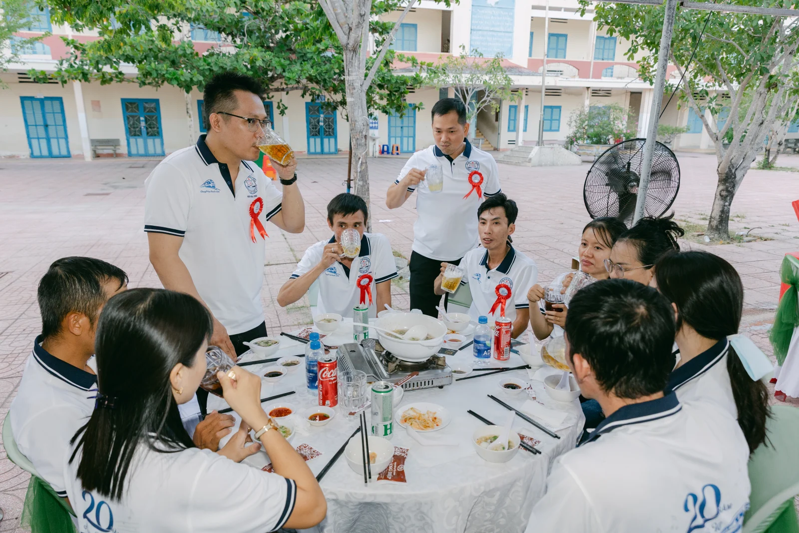 Ảnh lễ kỷ niệm 20 năm THPT Ngô Gia Tự, chụp ngày 08/08/2026