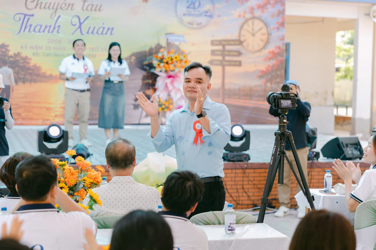 Ảnh lễ kỷ niệm 20 năm THPT Ngô Gia Tự, chụp ngày 08/08/2026