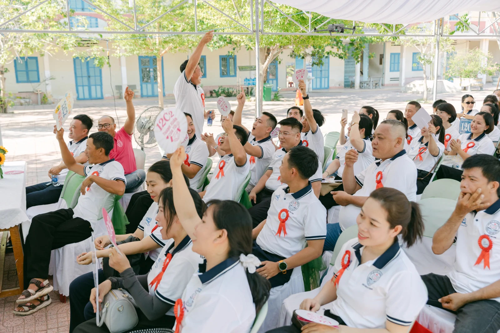 Ảnh lễ kỷ niệm 20 năm THPT Ngô Gia Tự, chụp ngày 08/08/2026