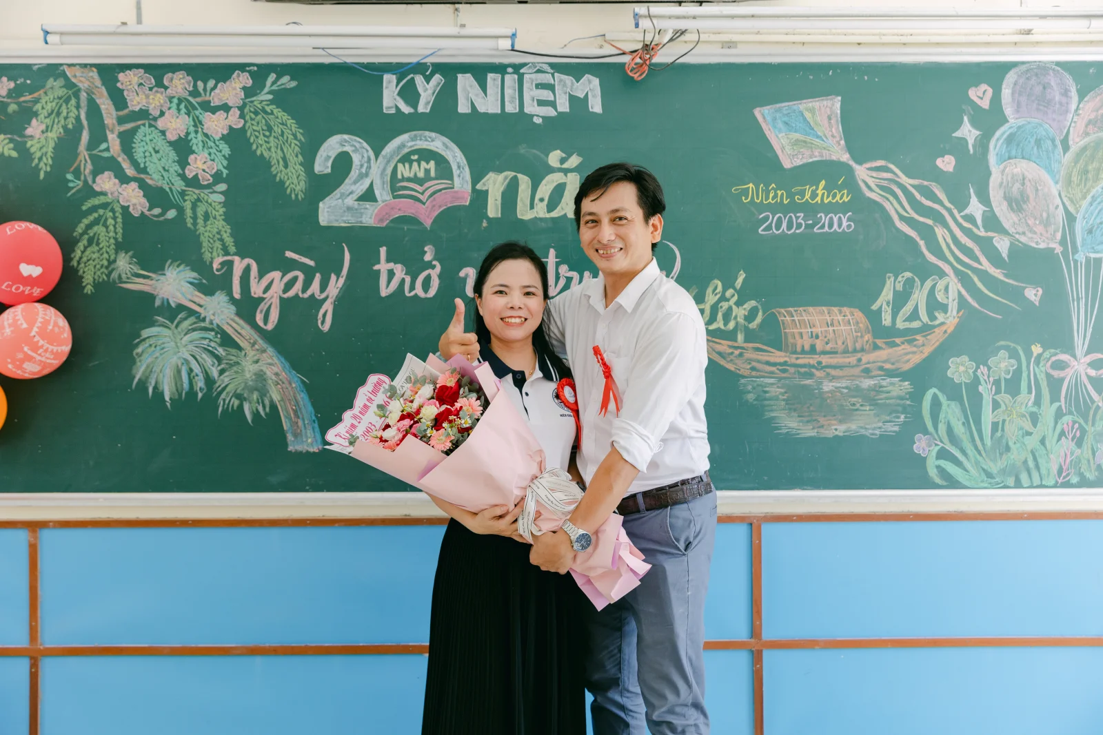 Ảnh lễ kỷ niệm 20 năm THPT Ngô Gia Tự, chụp ngày 08/08/2026