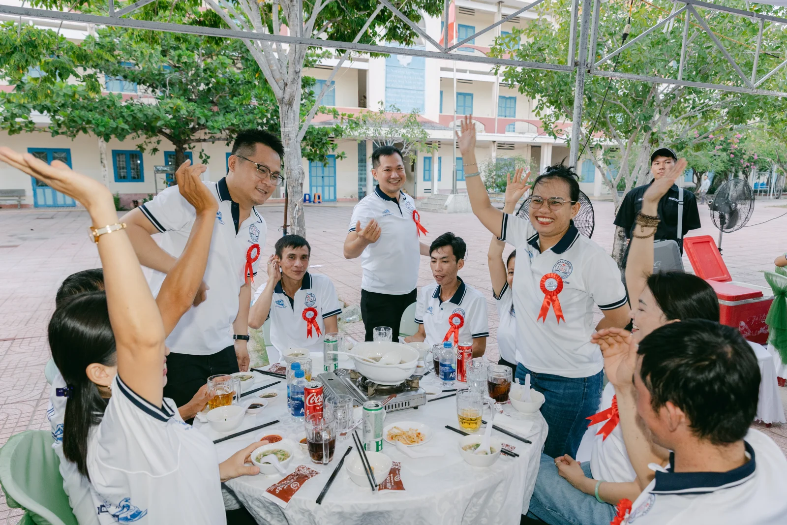 Ảnh lễ kỷ niệm 20 năm THPT Ngô Gia Tự, chụp ngày 08/08/2026