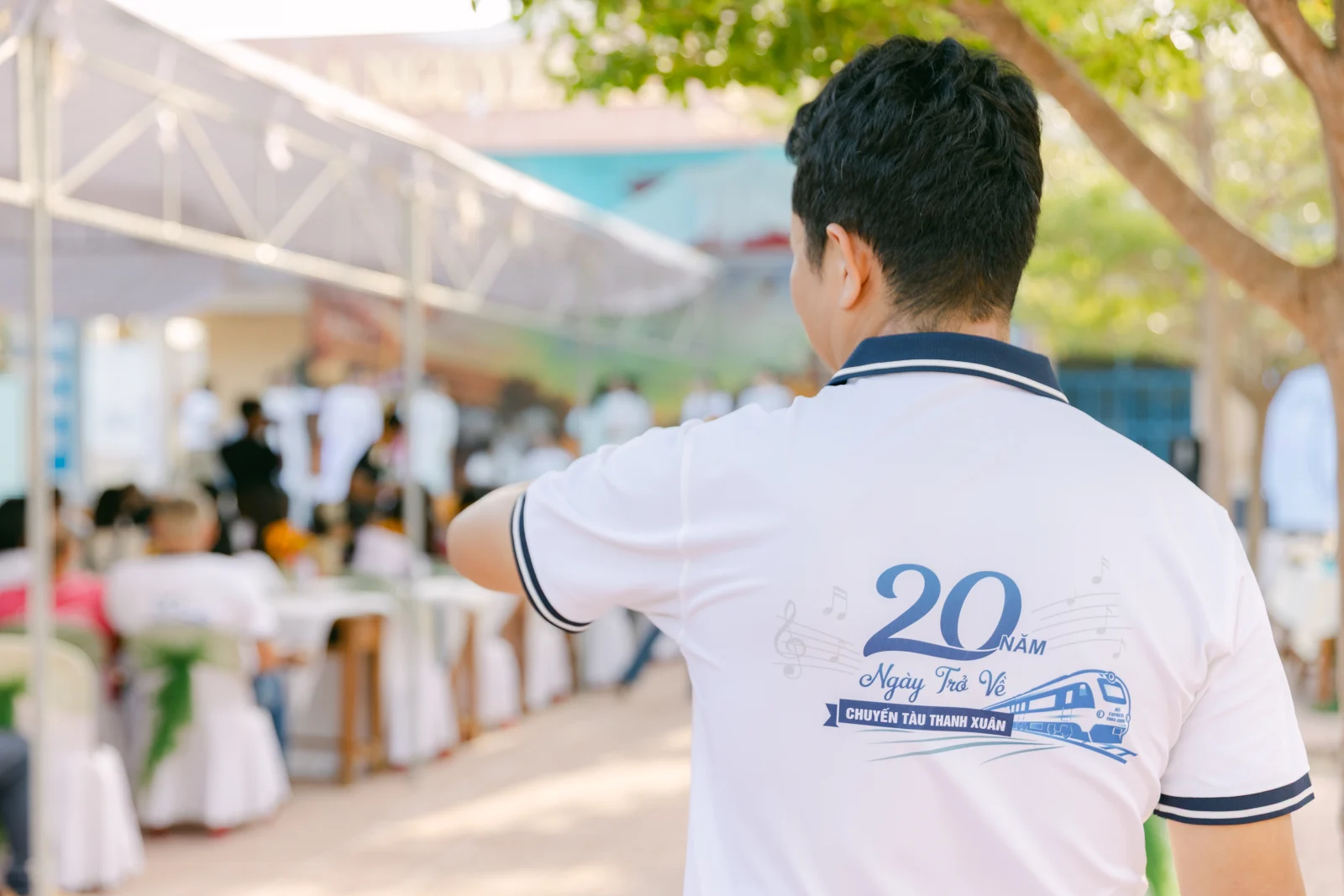 Ảnh lễ kỷ niệm 20 năm THPT Ngô Gia Tự, chụp ngày 08/08/2026