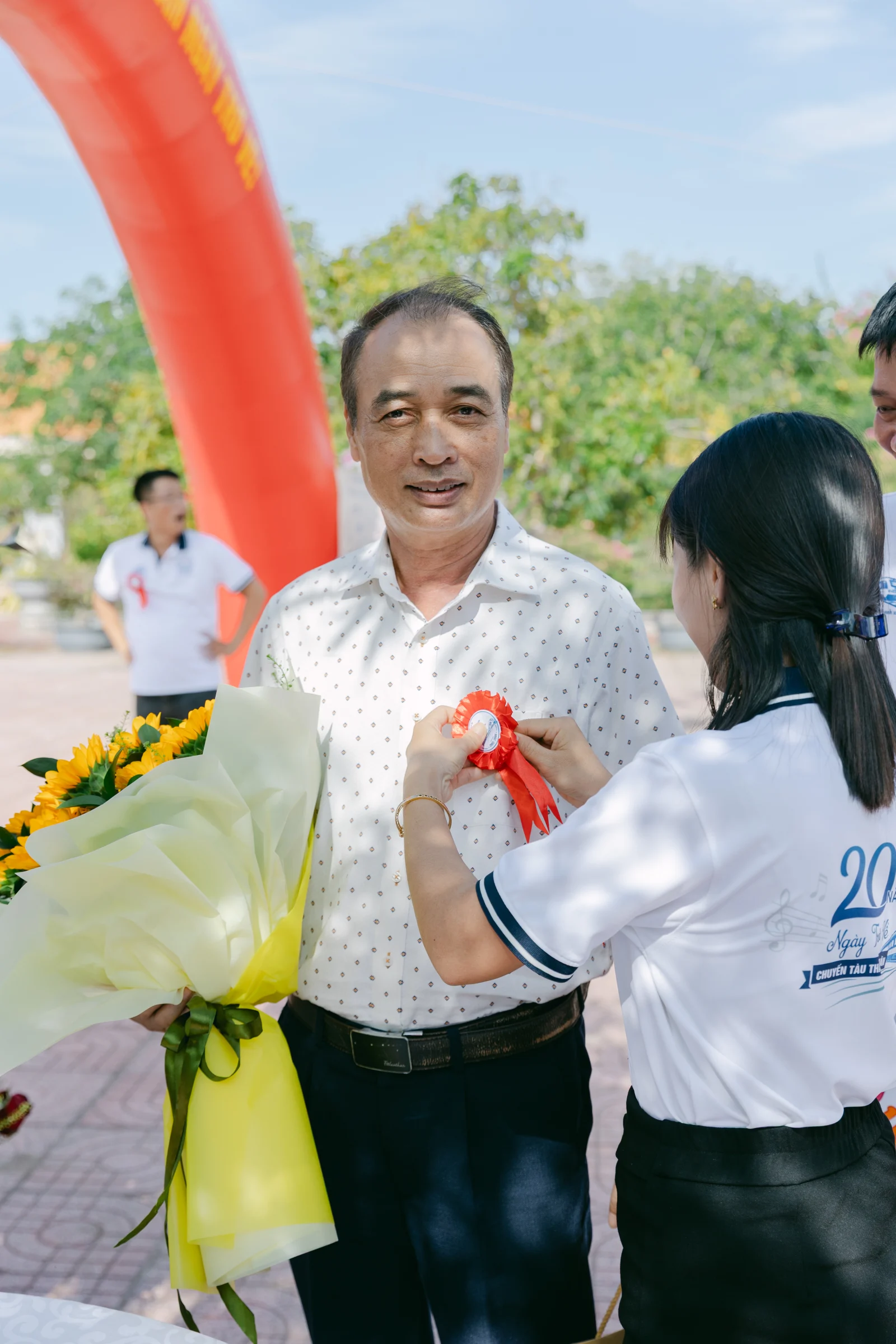 Ảnh lễ kỷ niệm 20 năm THPT Ngô Gia Tự, chụp ngày 08/08/2026