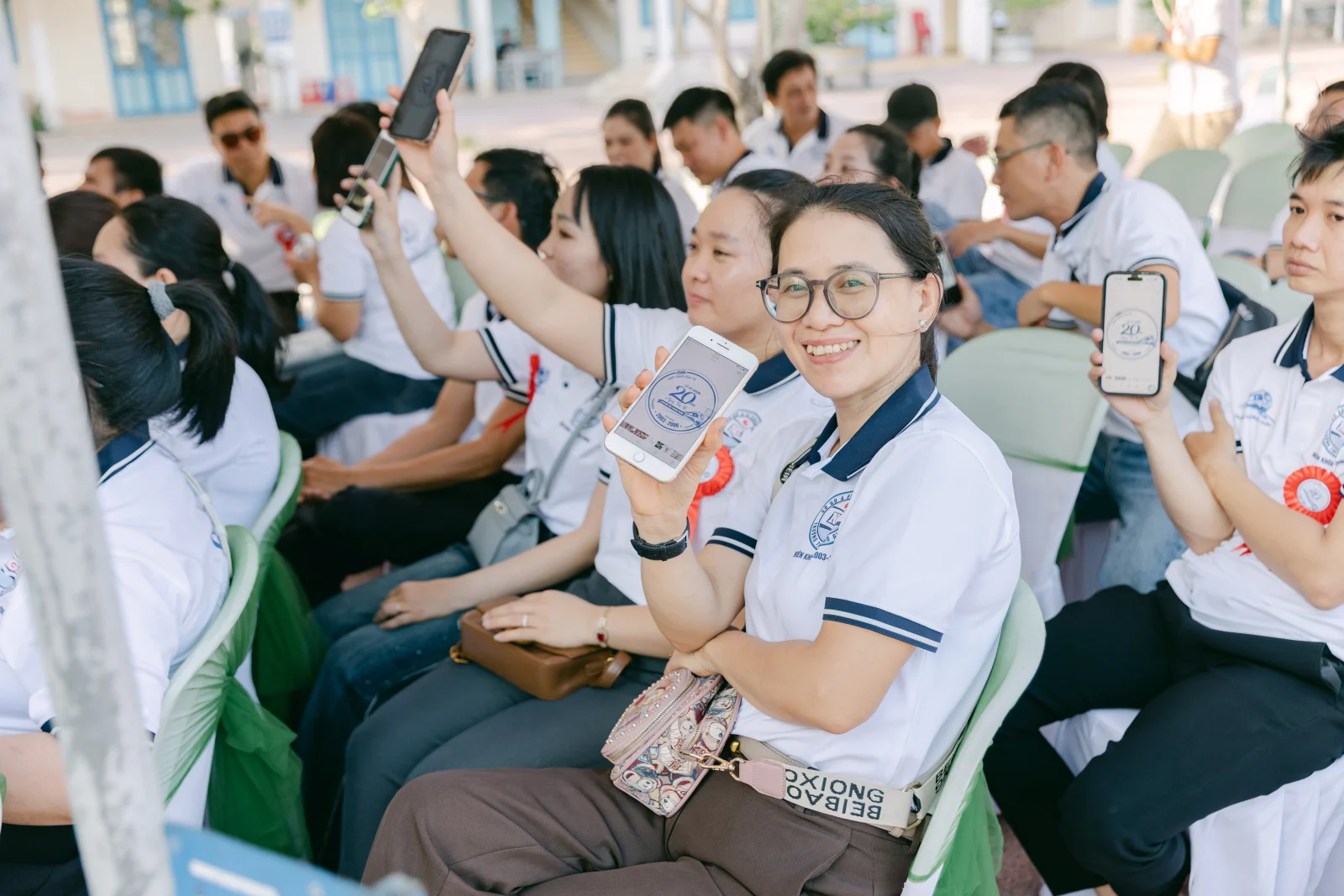 Ảnh lễ kỷ niệm 20 năm THPT Ngô Gia Tự, chụp ngày 08/08/2026