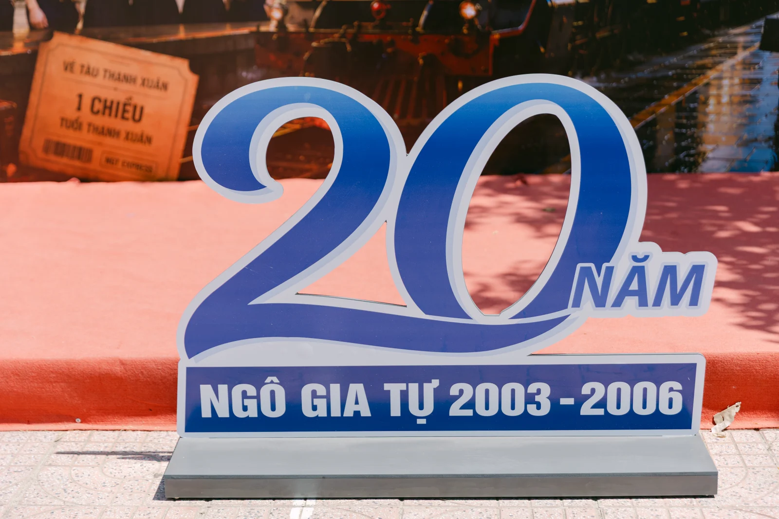 Ảnh lễ kỷ niệm 20 năm THPT Ngô Gia Tự, chụp ngày 08/08/2026