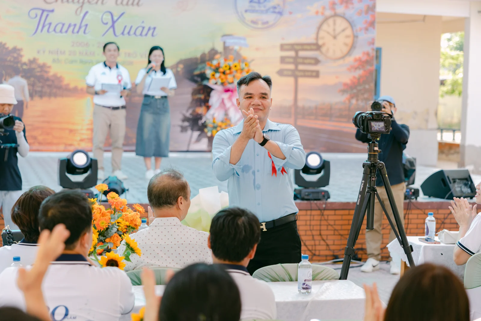 Ảnh lễ kỷ niệm 20 năm THPT Ngô Gia Tự, chụp ngày 08/08/2026