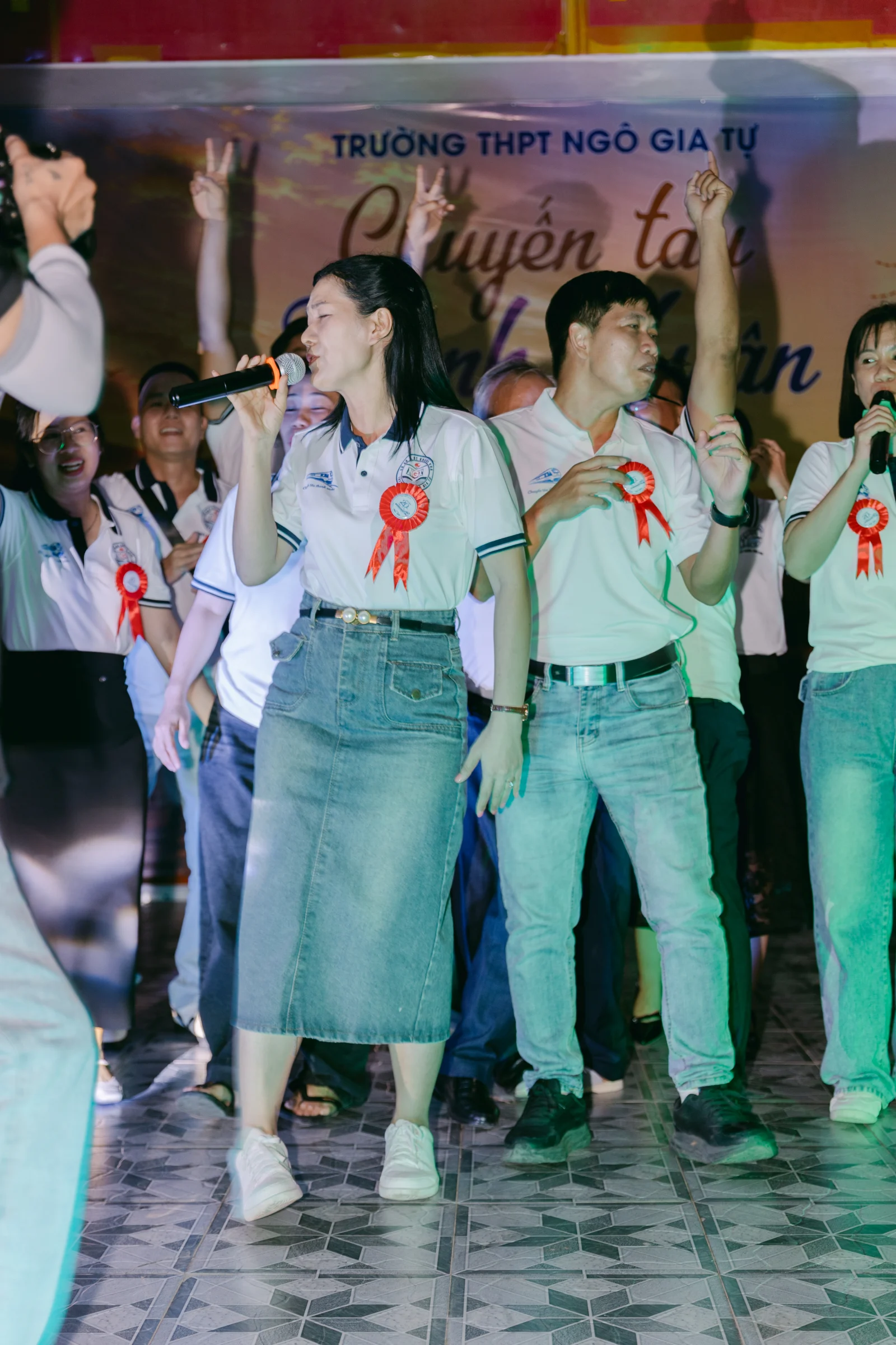 Ảnh lễ kỷ niệm 20 năm THPT Ngô Gia Tự, chụp ngày 08/08/2026
