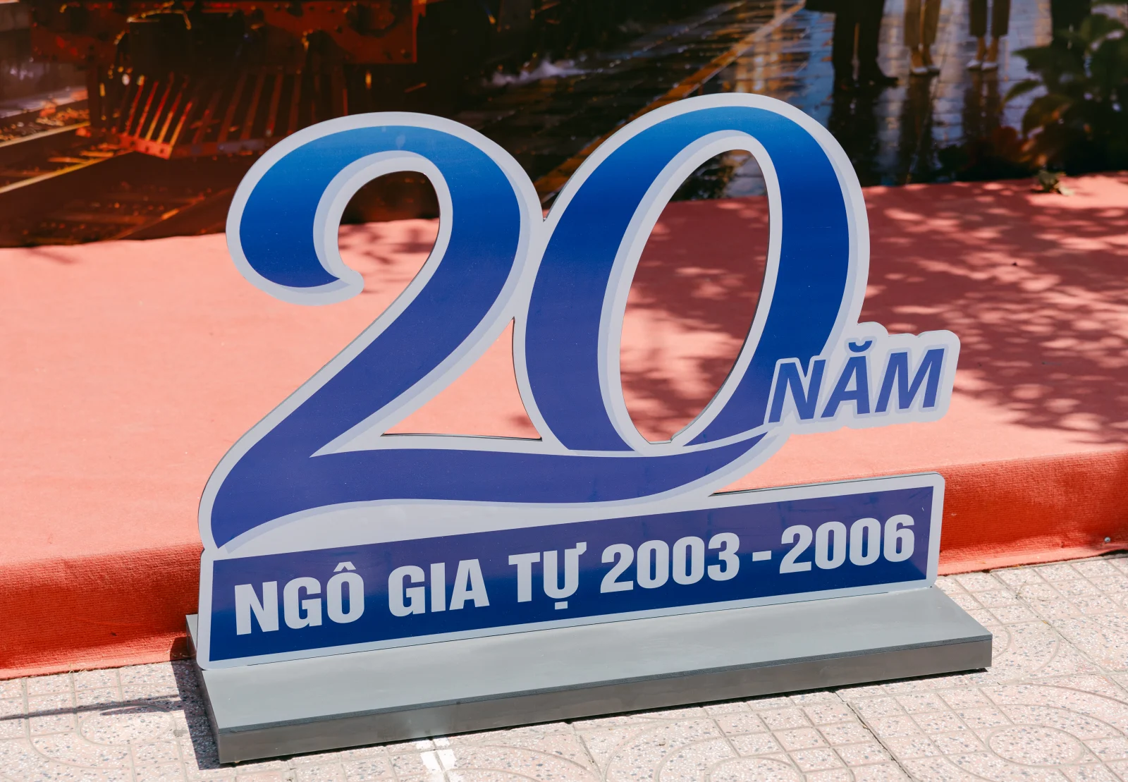 Ảnh lễ kỷ niệm 20 năm THPT Ngô Gia Tự, chụp ngày 08/08/2026