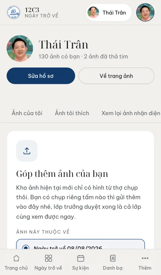 Thẻ gửi ảnh của bạn
